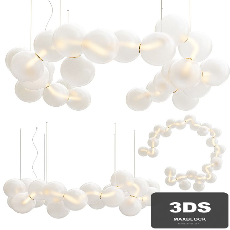 Mathieu Lehanneur Pearls Chandelier