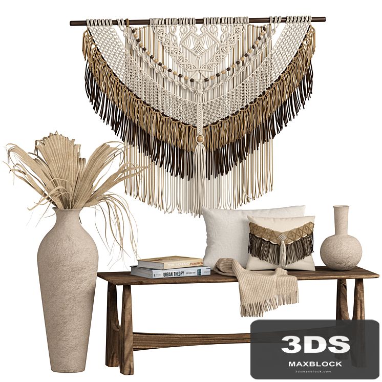 macrame decor set 01