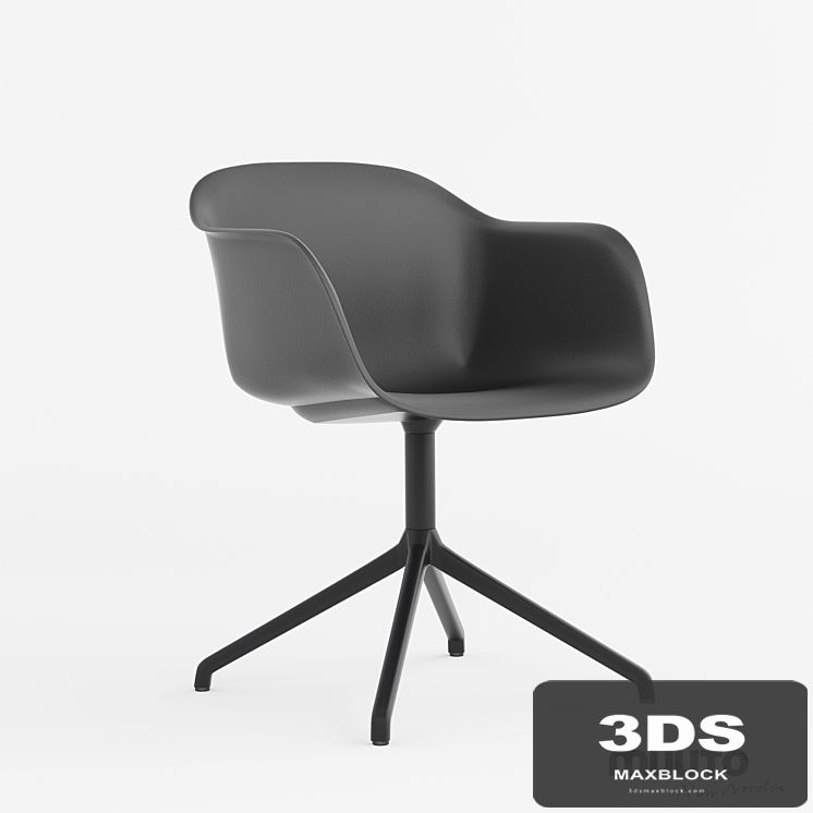 Muuto - FIBER - SWIVEL BASE / Iskos Berlin