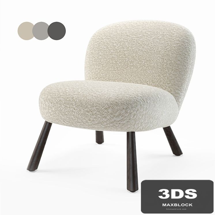 EICHHOLTZ. Chair blush
