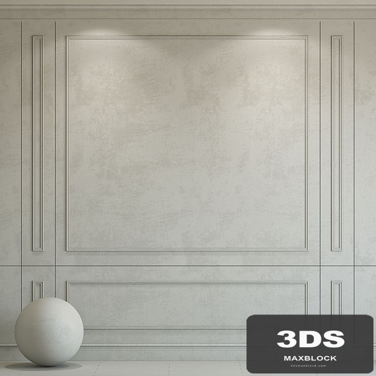 Decorative plaster with molding 221