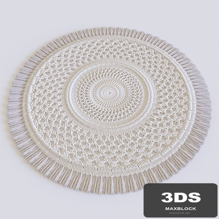 Carpet knitted