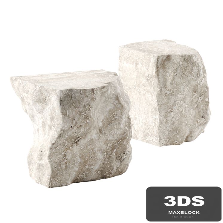 Rock side tables