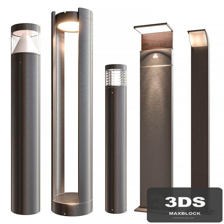 Lucande bollard lights