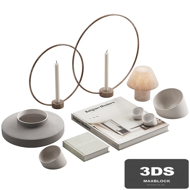 056 Living Decor Set Minimum Neutral Pack 01