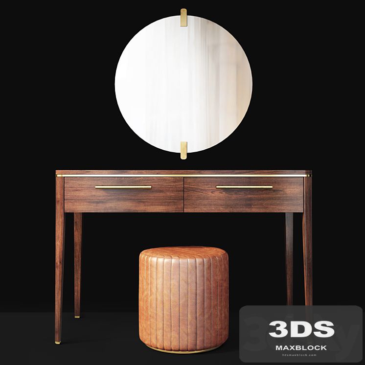 Dressing table with mirror Raum. Vanity by enza home