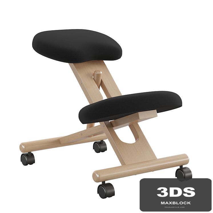 Orthopedic kneeling office smart chair