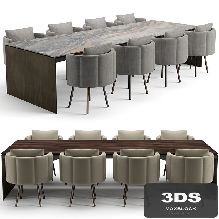Minotti dinning set