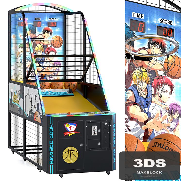 Hoop Dreams Basketball Game Machine. Ball