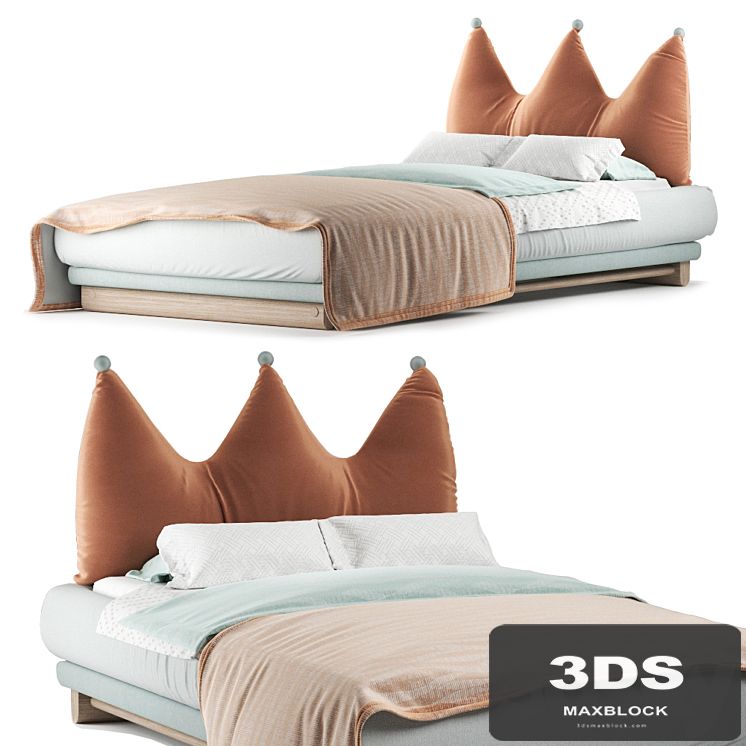 Crown bed