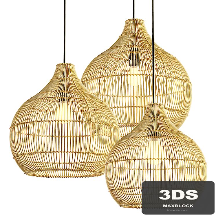 Aliexpress modern rattan chandelier