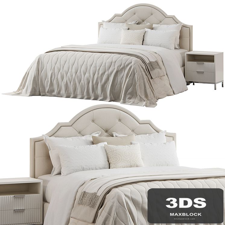 Bassett Bonnet Qween Headboard Bed