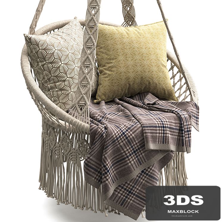 Swing Chair Creme Brulee