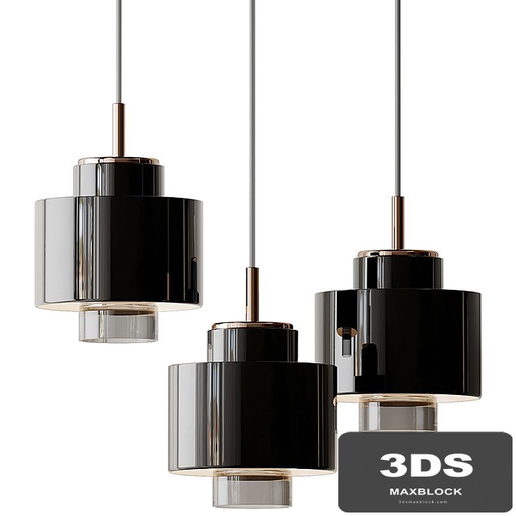Ceramic Pendant Light by Eric Willemart