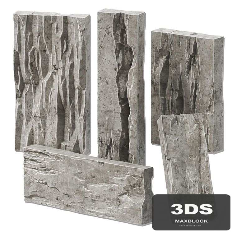 Slab rock stone n1