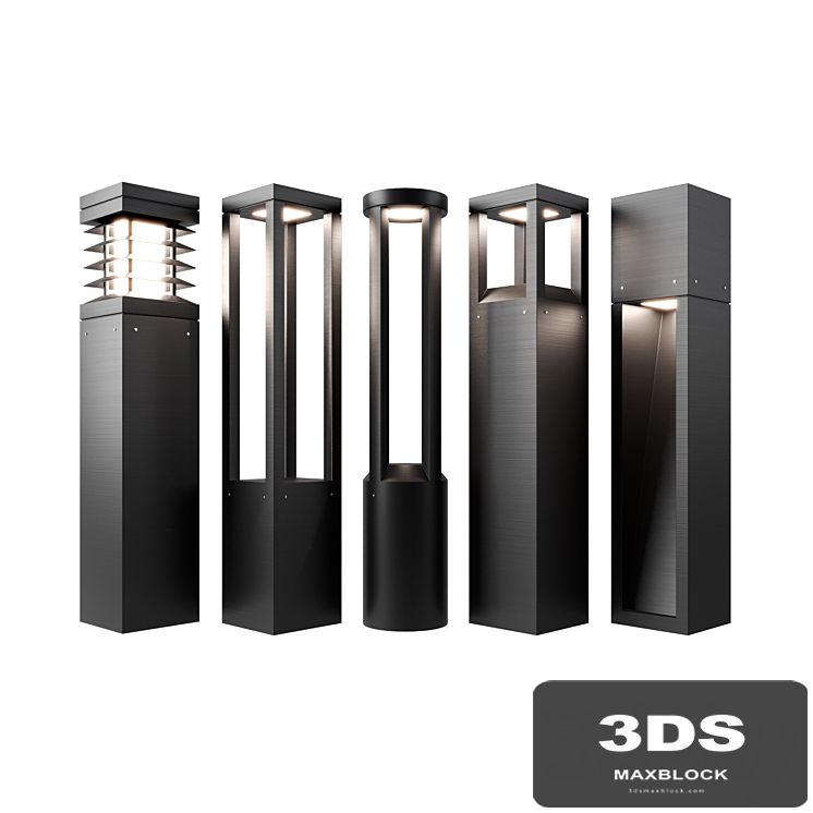 Pathway Lighting Set - Metal