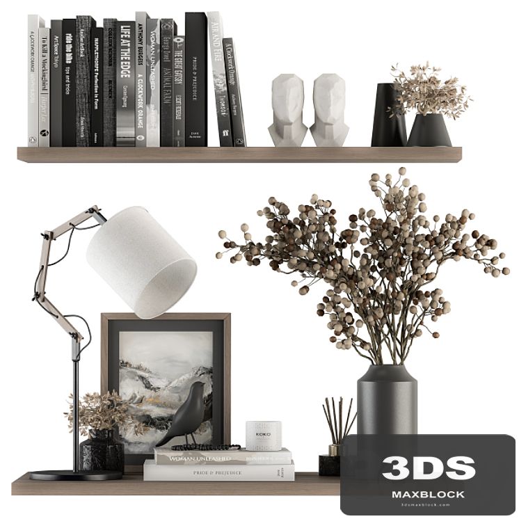 Decorative Set with Bouquet - Set 72