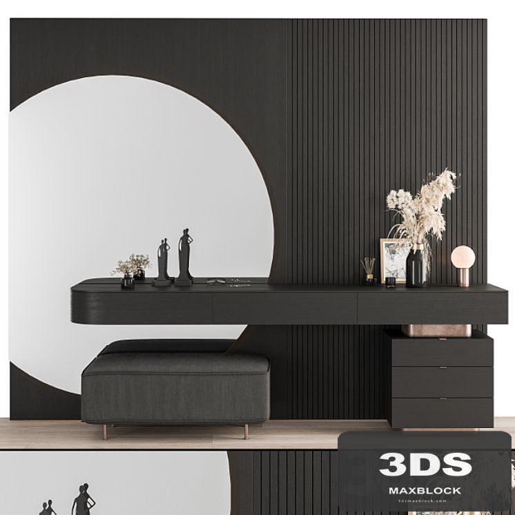 Hallway 21 - White and Wood Set
