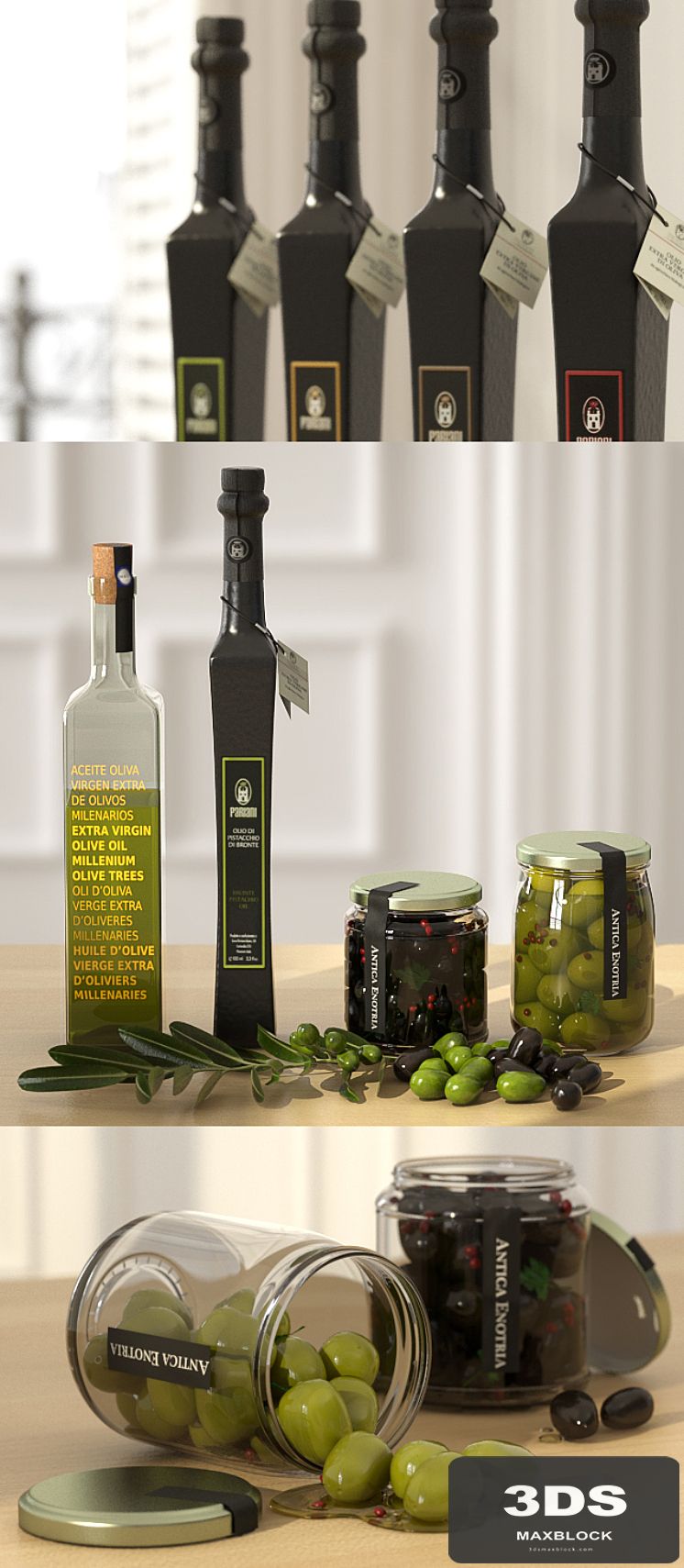 Olive and Oil set