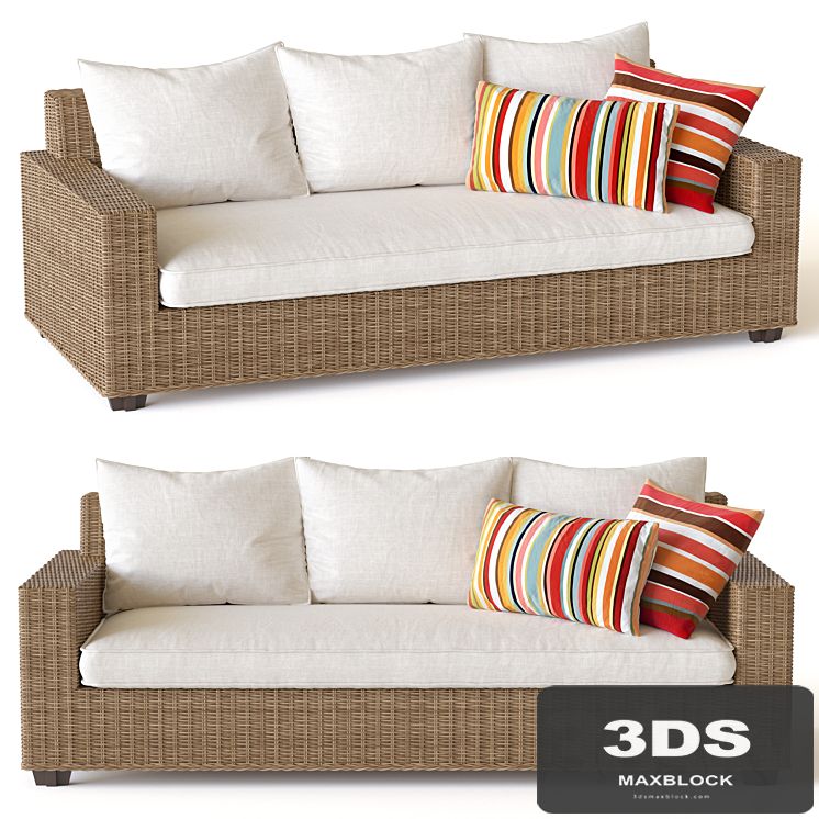 Pottery barn torrey sofa