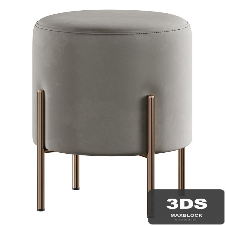 Pouf Gato Round by Cosmo