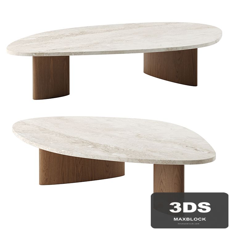 Senses rock coffee table by Bulo