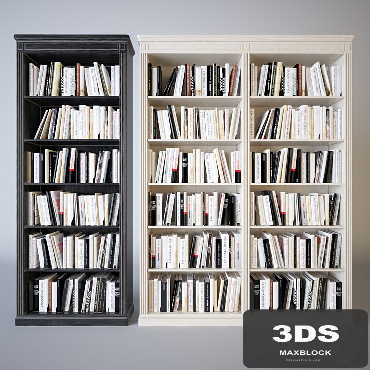 Shelves of books