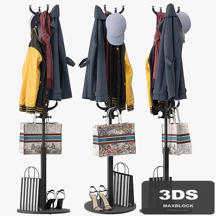 HEMNES Hat and coat stand