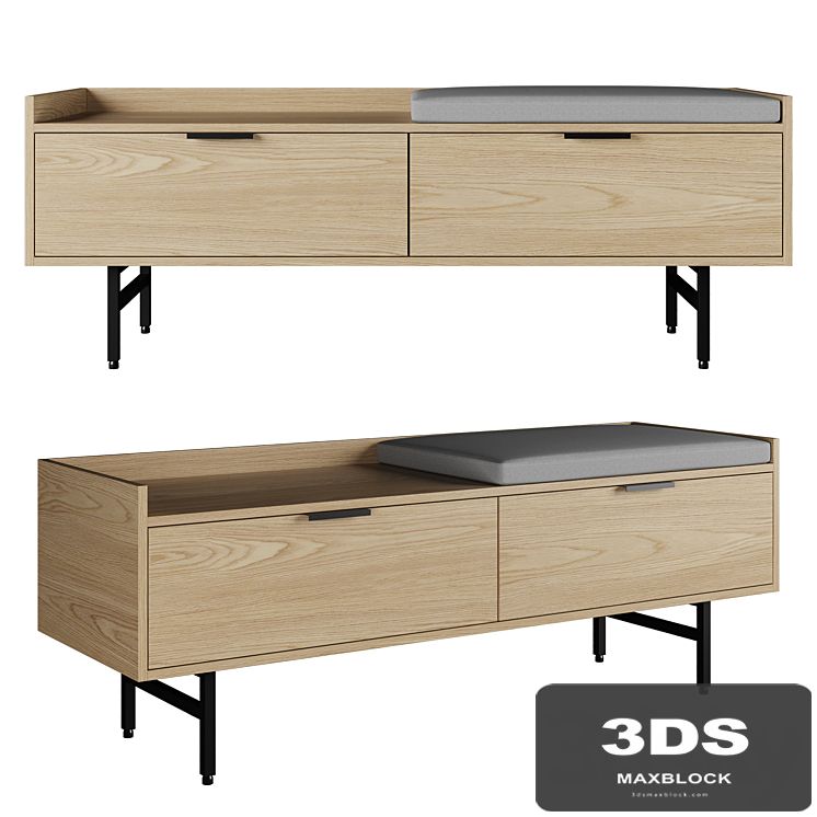 La Redoute Volga Hallway Bench