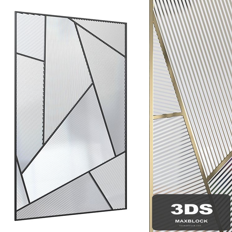 Glass partition