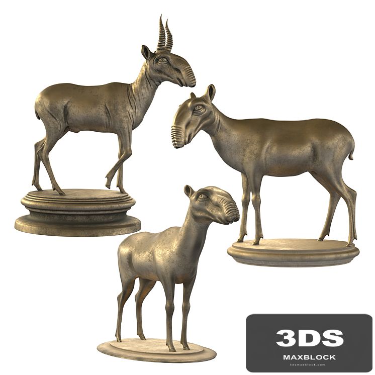 Sajga sculpture