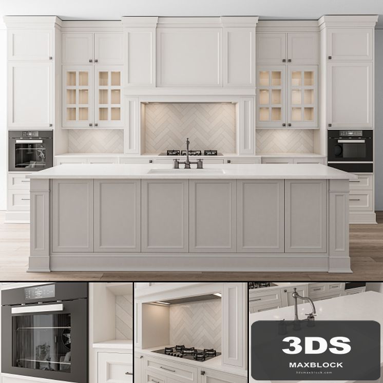 Kitchen Neo Classic White - Set 43