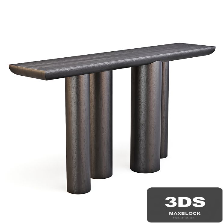 Crate and Barrel: Bomen Black - Console Table