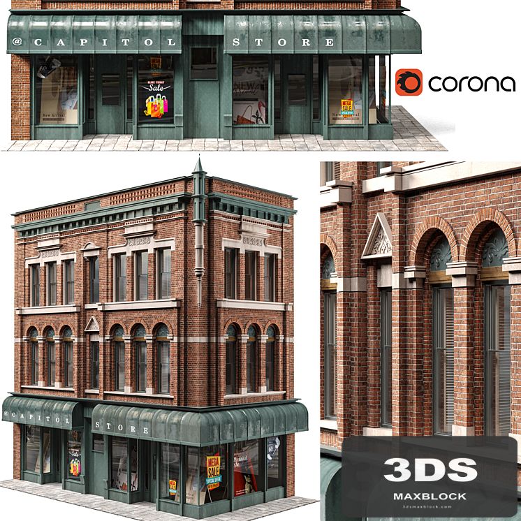 brick building