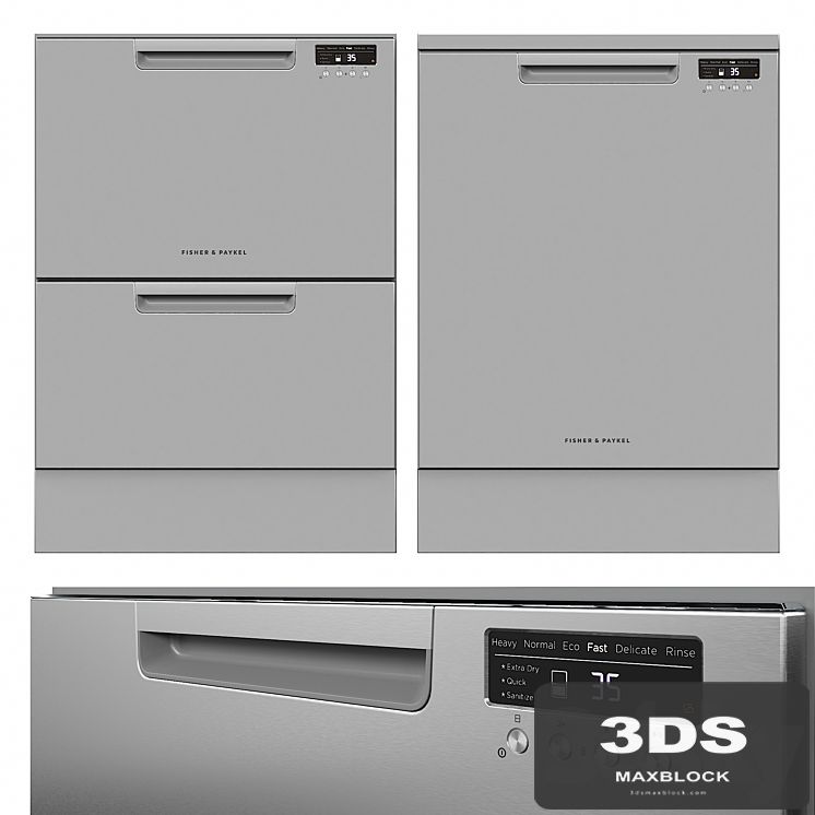 Dishwasher Fisher & Paykel DD60DCHX9, DW60FC2X1