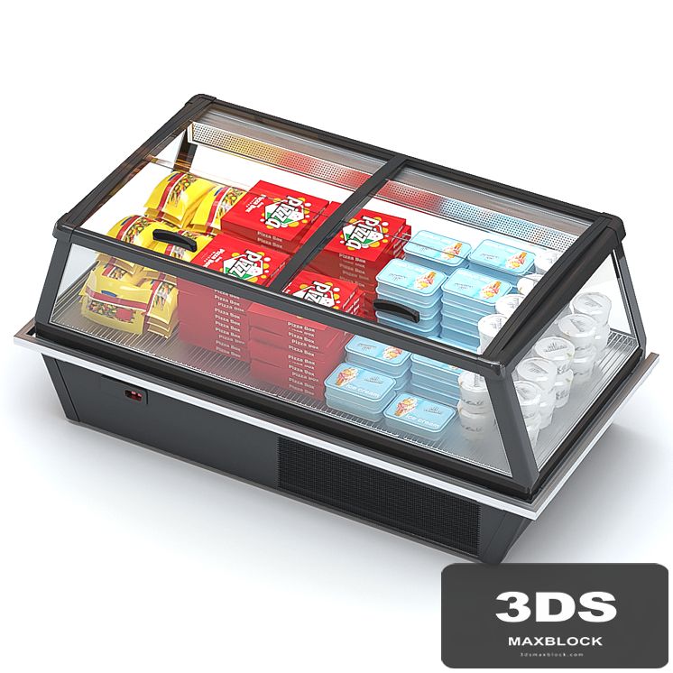 Refrigerated display case HitLine