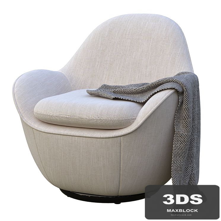 Swivel Chair Cupido by Eichholtz