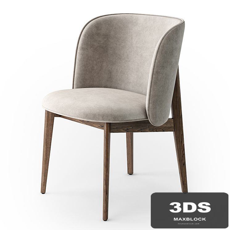 Calligaris Abrey wood armchair