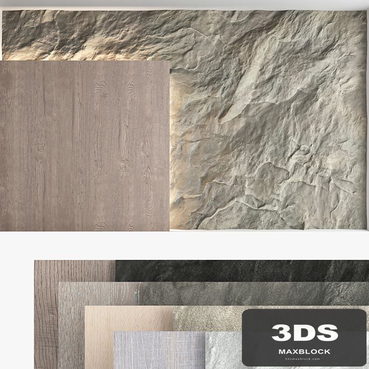 Decorative wall panel set 57