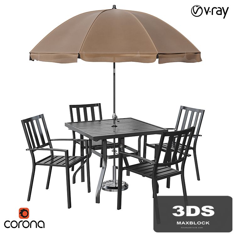 Castanon Rectangular Dining Set