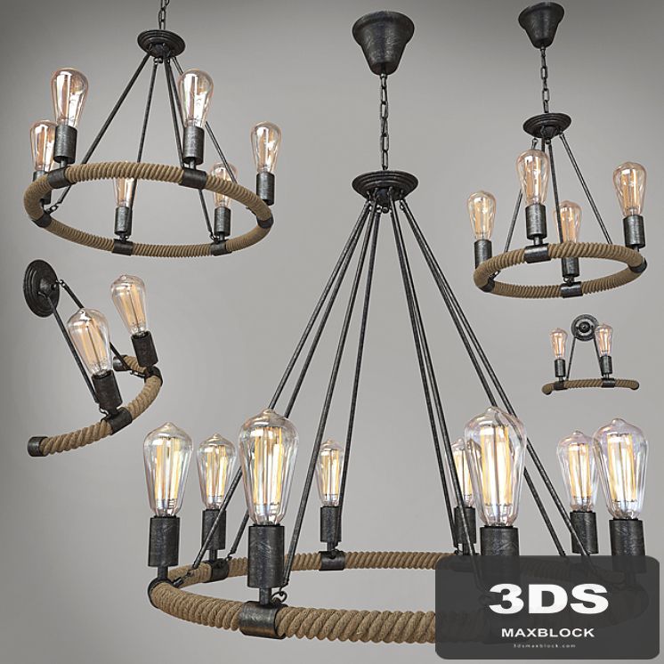 Round-type pendant lamp