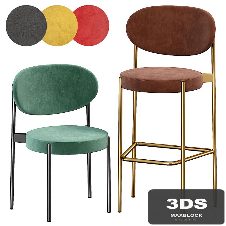 Bar Stool Verpan Series 430