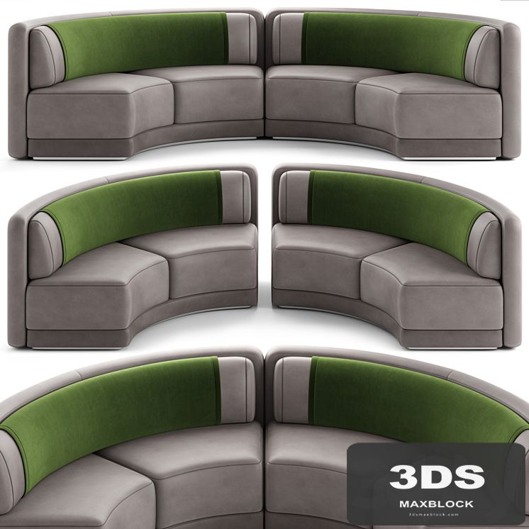 MD Round Sofa 004