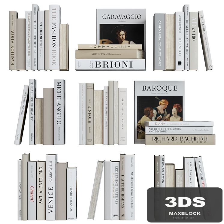 Book decor set 1
