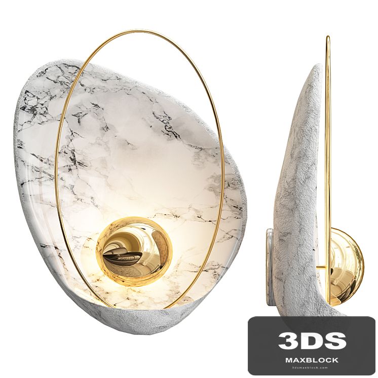 Ginger & Jagger Pearl WALL LAMP