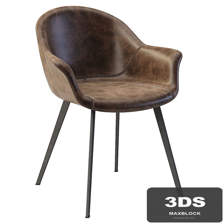 Dublin Mid-Century Modern Dining Tub Chair