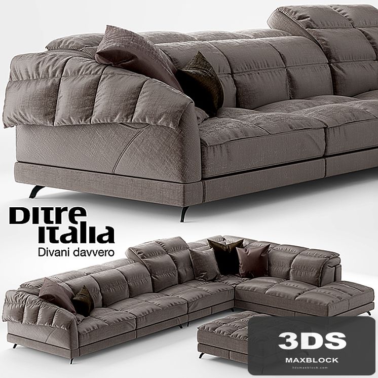 Sofa Dunn Soft Ditre Italia Design