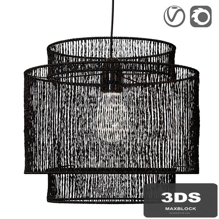 Natural hemp lamp, Yaku