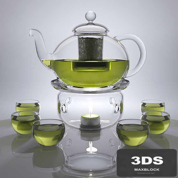 Heated glass maker