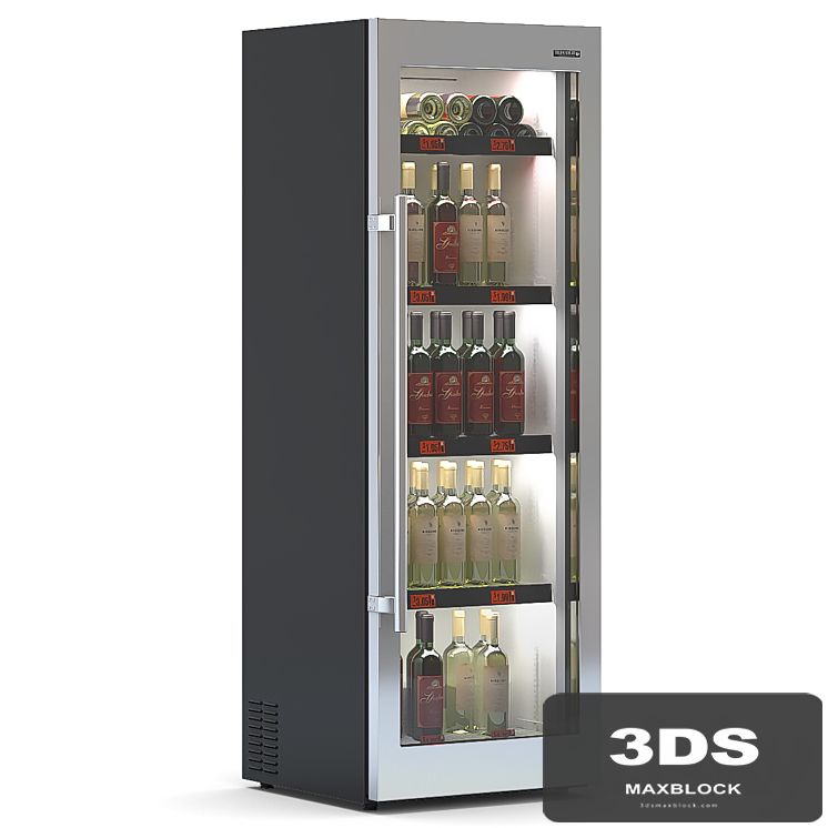 Refrigerator with Wine